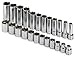 Socket Set, Metric, 3/8 in. Dr, 24 pc