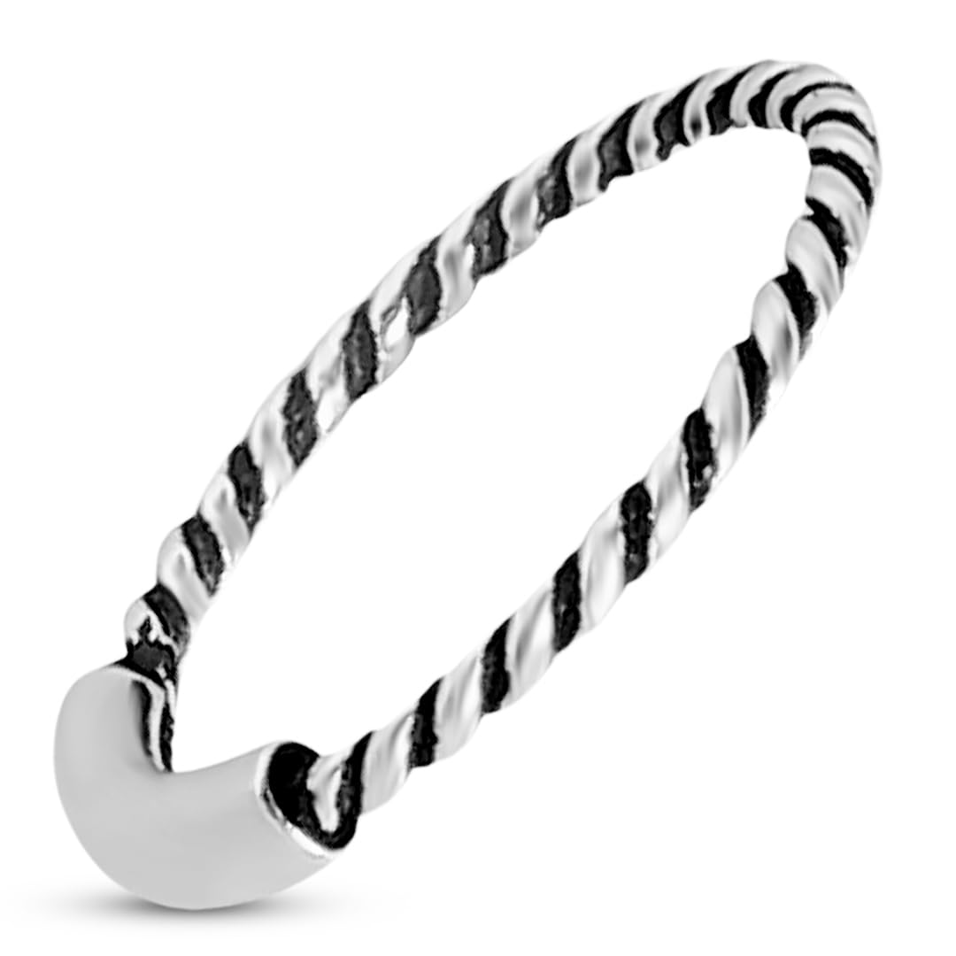 See full amazon price history chart for ZAVYA 925 Sterling Silver Twisted Minimal Nath Rhodium Plated Nose Pin | Gift for Women & Girls | With Certificate of Authenticity and 925 Hallmark ZAVYA 925 Sterling Silver Twisted Minimal Nath Rhodium Plated Nose Pin | Gift for Women & Girls | With Certificate of Authenticity and 925 Hallmark (B0B1DWFB9W) Amazon Price History, Amazon Price Tracker
