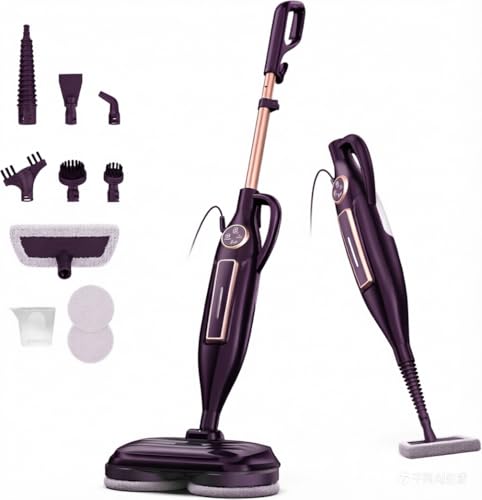 Image of DEVOAC VM6 Scrubbing Steam Mop with Rotating Mop Pads