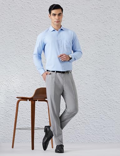 Image of Amazon Brand - Symbol Men Men's Stretchable Formal Pants | Trousers (Regular Fit)