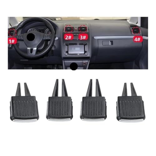 Kit de réparation de ventilation de climatisation avec clip robuste pour modèles 2005-2015 - 2