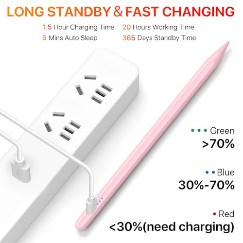 iPad Pencil USB C haute précision à charge rapide pour iPad Pro et iPad Air - 4