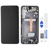 Generico Schermo LCD per Galaxy S22 Plus 5G SM-S906 SM-S906B SM-S906B/DS LCD Display Digitizer Vetro Touch Schermo Ricambio Assembly (con Bordo Nero)