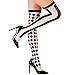 W WIDMANN MILANO Party Fashion 30005 - Overknees Strümpfe Zirkus, 70 DEN, Harlekin, Karneval, Mottoparty Party Fashion günstig Kaufen-W WIDMANN MILANO Party Fashion 30005 - Overknees Strümpfe Zirkus, 70 DEN, Harlekin, Karneval, Mottoparty
