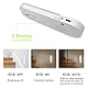LED Nachtlicht mit Bewegungsmelder,Hually LED Licht [2 Stück] USB Aufladbare Nachtlampe Schranklicht mit 3 Modi (Auto/ON/OFF),Praktischer eingebauter Magnet Orientierungslicht für Küche,Stair,Flur usw