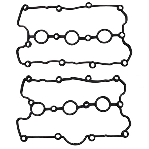 Image of Engine Valve Cover Gasket Set Compatible with Audi A5 Quattro A6 Quattro A7 Quattro A8 Quattro Q5 Q7 S5 SQ5 S4 A5 A6 Q5 Porsche Volkswagen Touareg,Replace for 713895700 713895800