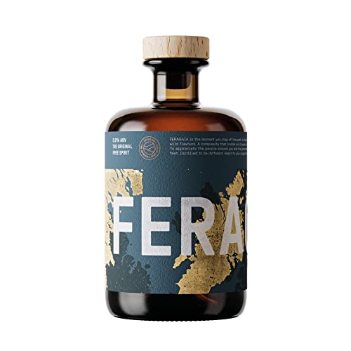 Feragaia - The Original Free Spirit 70cl 0.0% ABV - Handcrafted Distilled Non-Alcoholic Spirit - Refreshing Depth of Flavour - Gluten Free & Vegan