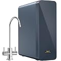 TOKIT UV Reverse Osmosis Water Filter, U2 Pro Under Sink Water Filter System, Tankless Mineral RO Filtration, 600 GPD High Flow, NSF/ANSI 58, 2:1 Pure to Drain, Reduce TDS