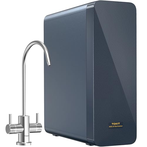TOKIT UV Reverse Osmosis Water Filter, U2 Pro Under Sink Water Filter System
