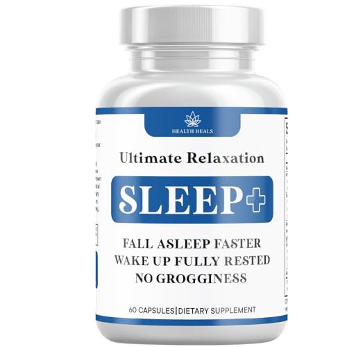 Health Heals Relaxation Sleep Aid, Natural Non-Habit Forming, Sleep Supplement