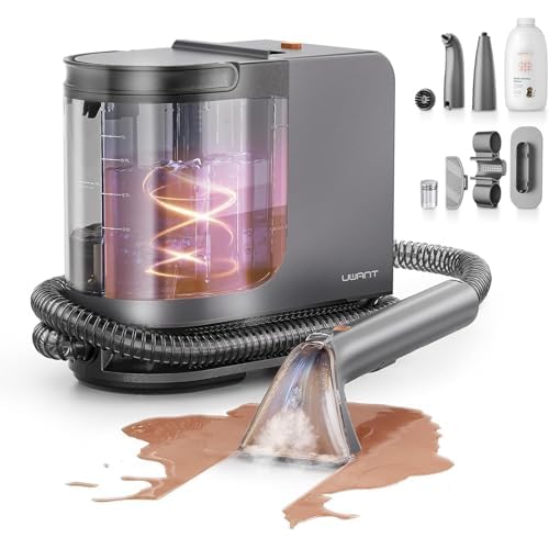 Uwant B400 Dampfreiniger Polsterreiniger Gerät 18Kpa Teppichreiniger Waschsauger Nasssauger Teppichreiniger Für Alltägliche Flecken Und Verschmutzungen Mit Schlauch Für Teppich Sofa Und Auto