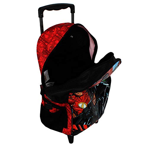 Mochila de Rodinhas Liga da Justiça Rebirth