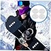 ifundom 50pcs Clear Snowboard Grip Pads Self Adhesive Slip Stickers for Enhanced Safety and Extra for All Snowboards Easy Installation Winter Sports Accessory