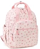 LEDAOU Kinderrucksack für Mädchen Jungen 4-8 Jahre – Leichter Kindergartenrucksack für Vorschule & Reise, süßer Schulrucksack für Kleinkind