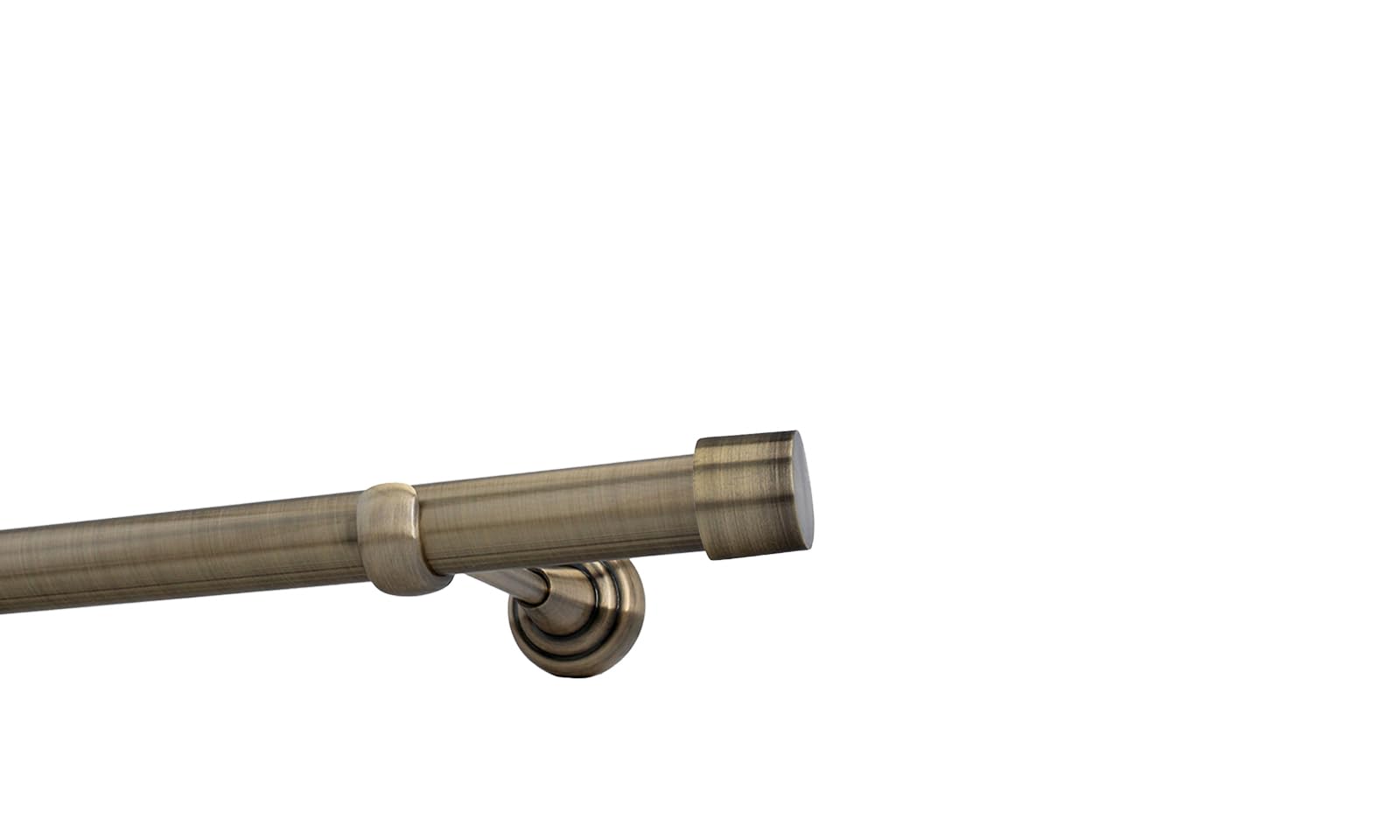 Sento Ø 25 mm Bastone per Tende Montaggio a Muro Ottone Antico Classic 320 cm Albana