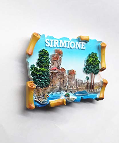Sirmione Magnete per frigorifero Lago di Garda
