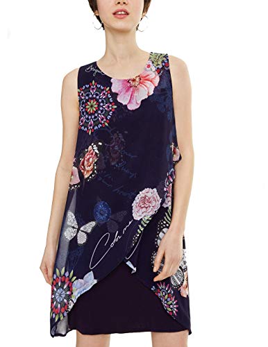 Desigual Damen Kleid Vest_Salma navy38