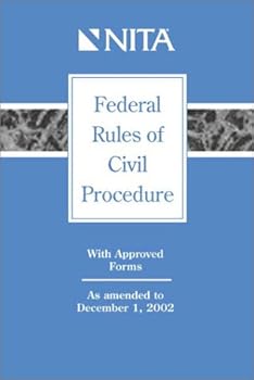 Paperback Federal Rules of Civil Procedure Book