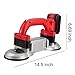 SISHUINIANHUA 60-120Mm Tiles Vibrator Tiling Tiles Machine 5 Speed Adjustable Suction Cup Automatic Floor Vibrator Leveling Tool with Battery,1 Battery