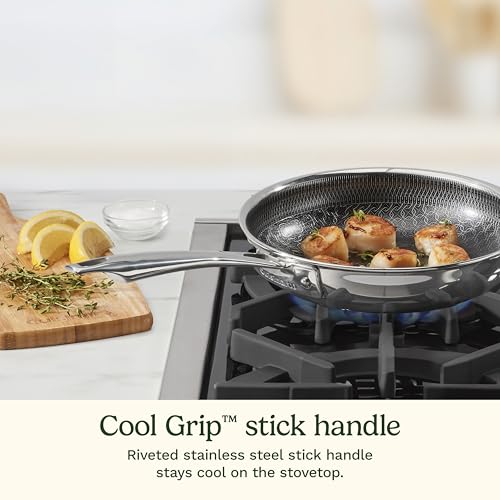 [AC] $38.90* | 8" Cuisinart FusionElite+ Nonstick Tri-Ply Stainless Steel Skillet - image 6