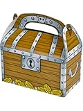 Rhode Island Novelty Treasure Chest Party Treat Boxes One Dozen
