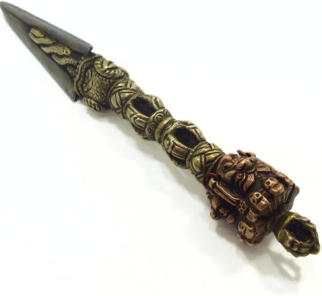 チベット密教法具 独鈷杵 両剣 大サイズ 約20cm チベット密教法具 独鈷杵 両剣 大サイズ 約20cm