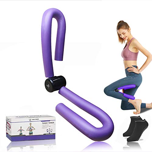 IVIM Thigh Toner & Butt, Leg, Arm Toner Thigh Trimmer Leg Exerciser Thigh Master Home Gym Equipment Purple