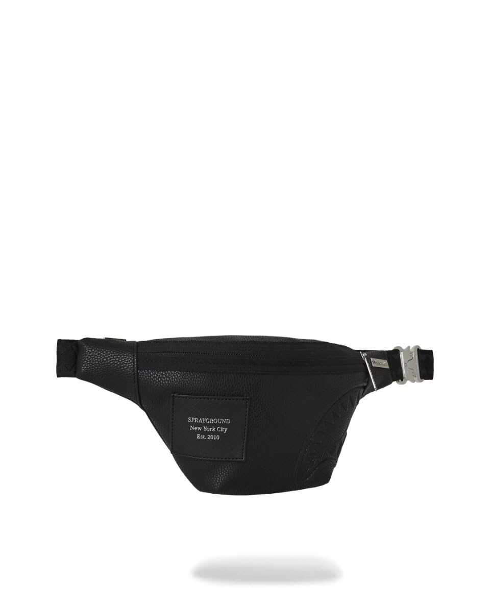 Sprayground Borsa a tracolla Night Sky Savvy – Borsa a tracolla da uomo nera, resistente all'acqua, con tracolla regolabile e scomparti multipli, ideale per lo streetwear
