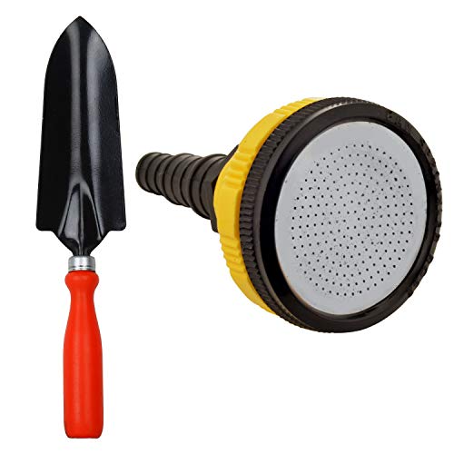 ADOLF Hose_Pipe_Sprinkler 1 L Hose-end Water Spray Gun for Garden, Pressure Water Sprayer for Car & Bike Cleaning, Water Spray Gun for Garden (Pack of 1) (Hose Pipe + Trowel)