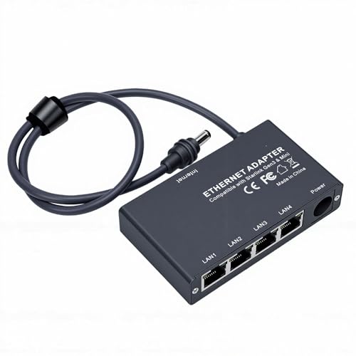 Adaptador Ethernet para conectar 4 dispositivos a Gen3 Mini divisor de red estable para caravanas 5