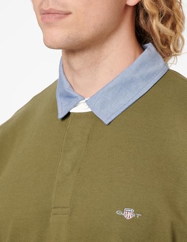 Sweat shirt Gant Polo Heavy Rugger Shield EU - vue 2