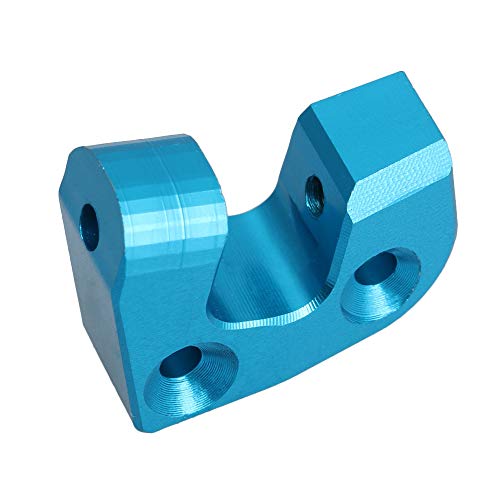 2pcs Compatible with RC1:12 Rear Axle Mount for WL12428 FY-03 Blue Aluminum Alloy