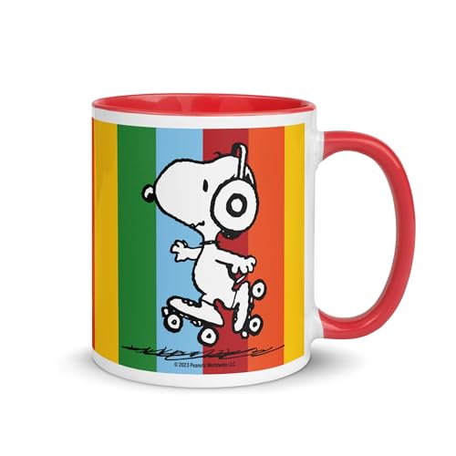 Taza Peanuts Snoopy Let the Good Times Roll Bicolor miniatura 3