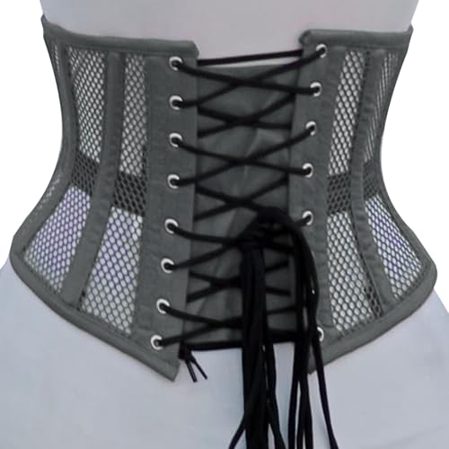 Image of Women's Waist Training Underbust Corset Steel Boned Hourglass Body Shaper