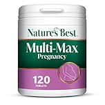 Nature's Best Multi-Max Multivitamin for Pregnancy - Comprehensive Nutritional Support for Mums-to-Be - UK Made - 120 Tablets (2 Months' Supply)