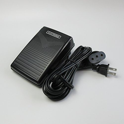 evernice 110-120V MAX 1.4A Foot Control Pedal w Cord for Singer 27, 66-6, 15-88, 15-90, 15-91, 15-96 201