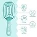 FHI Heat UNbrush Flex Detangling Hair Brush - Teal