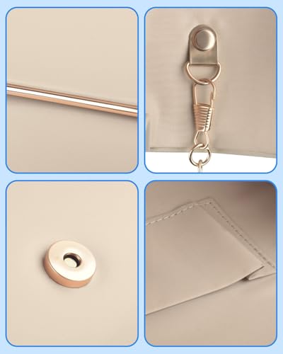 Image of TINDTOP Clutch Purses for Women, PU Leather Formal Evening Bags Shoulder Party Handbags Wedding Cocktail Prom Clutches