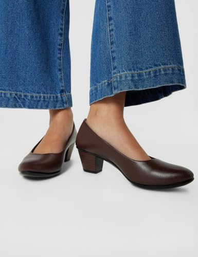 Image of ELLE Women Slip-On Pumps with Block Heel