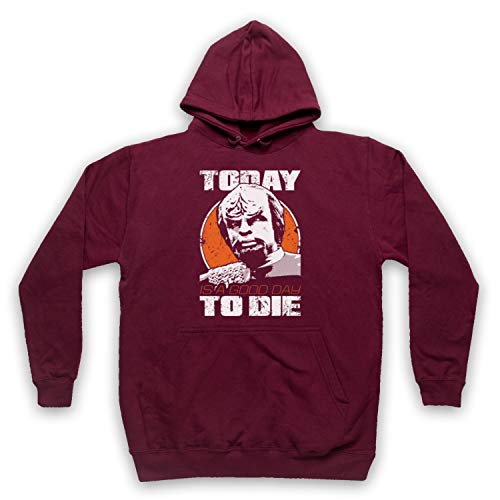 Sweat a Capuche Worf Coton Anti-Pilling Evite le Froid Hivernal