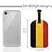 Belgium Flag Luggage Tag with Privacy Protection,Travel Luggage Identifier,Fashionable Travel Accessory