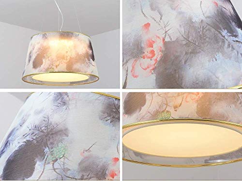 Plafonnier LED moderne à éclairage homogène pour pièce d'étude - 5
