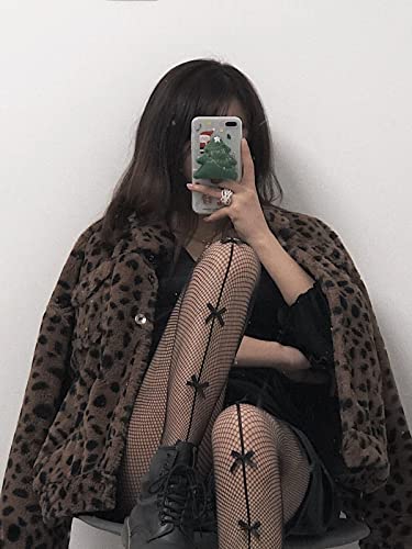 SOUTHRO Women Fishnet Stockings With Bow Tie Girl Cute Fish Nets Tights With Designs3