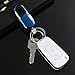 ASSCV Car Keys Keychain, Heavy Duty Keychains,Car Key Fob Accessory For Men and Women,With Elegant Metal Box (Blue)