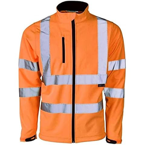 High Visibility Reflective Softshell Jacket Cover