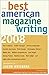 The Best American Magazine Writing 2008