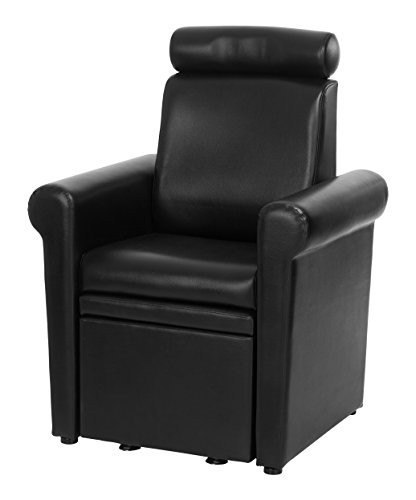 Buy-Rite Salon & Spa Equipment Mona Lisa Plumb Free Pedicure Chair - No Plumbing, Adjustable, Portable, Removable, Black, CHM-2320-5H-BLACK - Image 3