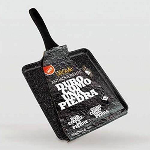 Blungi Asador Liso Piedra 28X28 Cm 3608 En Oferta Lifestyle Asadora, Tipo Piedra, 28 X 28 Cm
