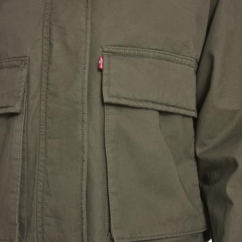 Image of Levi's Women's Cropped Cotton Surplus Jacket