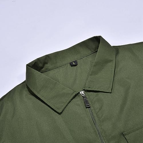 Mono casual con cremallera hombre comodo para evitar combinar ropa 7